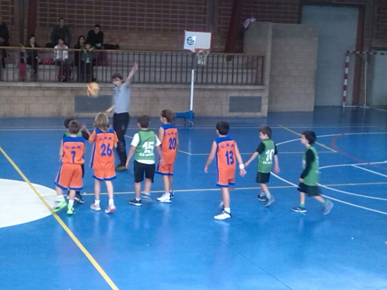 Club Bàsquet Bellpuig. Tercera Trobada d'Escoles de Bàsquet. Temporada 2014-2015. Cervera